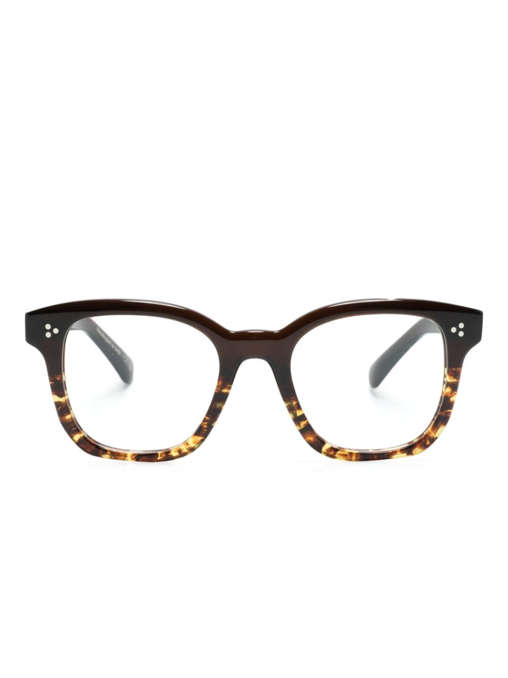 Oliver Peoples Lianella Brille mit eckigem Gestell - Braun von Oliver Peoples