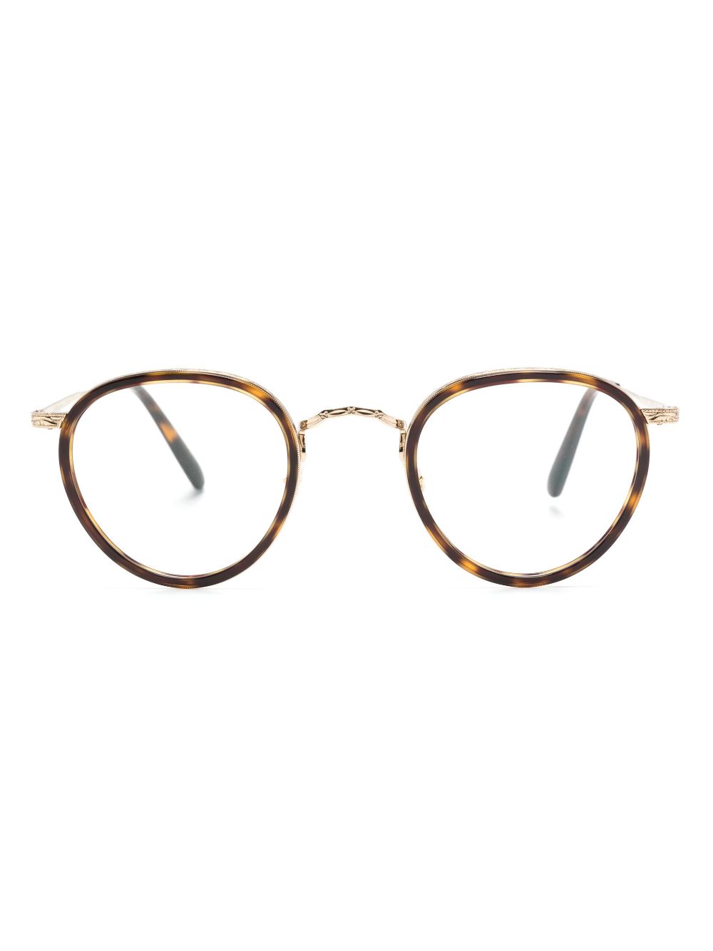 Oliver Peoples MP-2 Brille mit rundem Gestell - Braun von Oliver Peoples