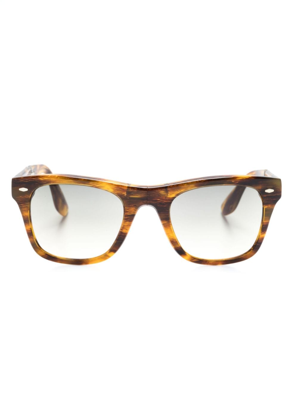 Oliver Peoples Eckige Mister Brunello Sonnenbrille - Braun von Oliver Peoples