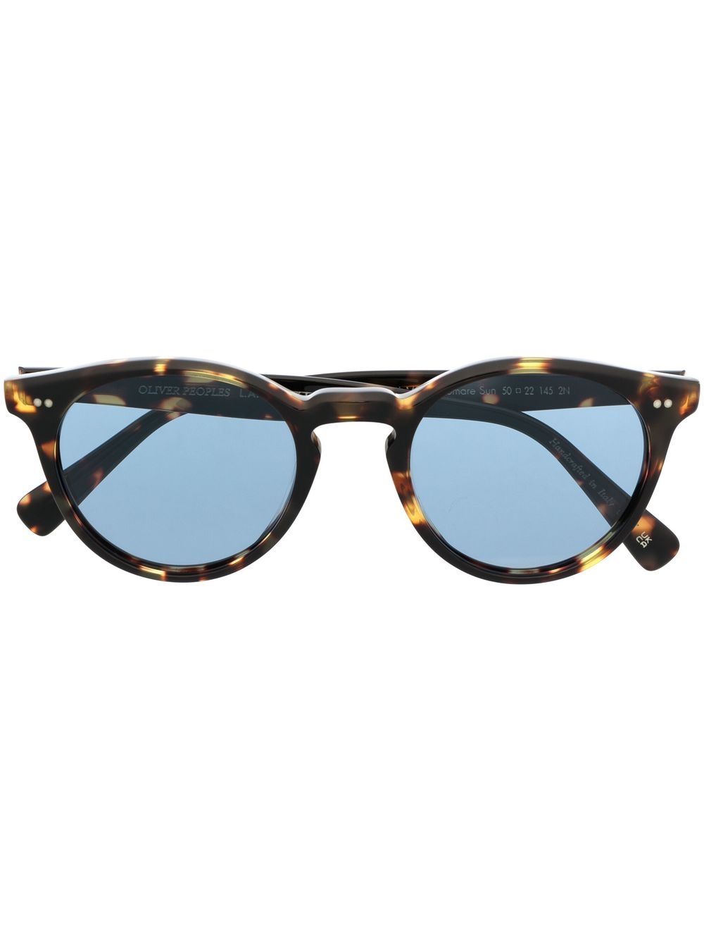 Oliver Peoples Runde Romare Sonnenbrille - Braun von Oliver Peoples