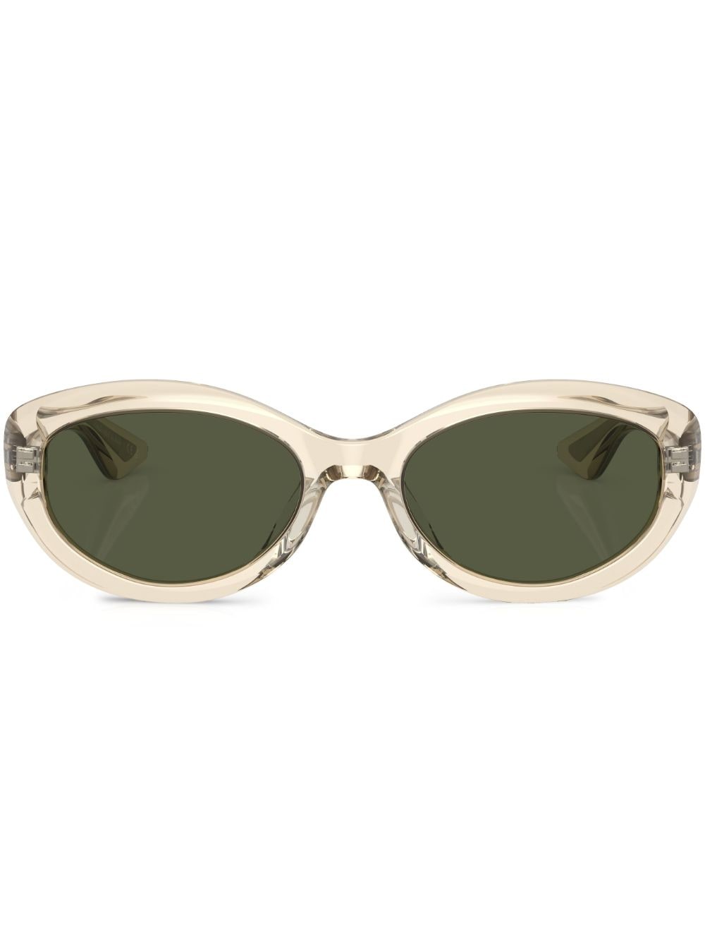 Oliver Peoples Sonnenbrille mit transparentem Gestell - Gelb von Oliver Peoples