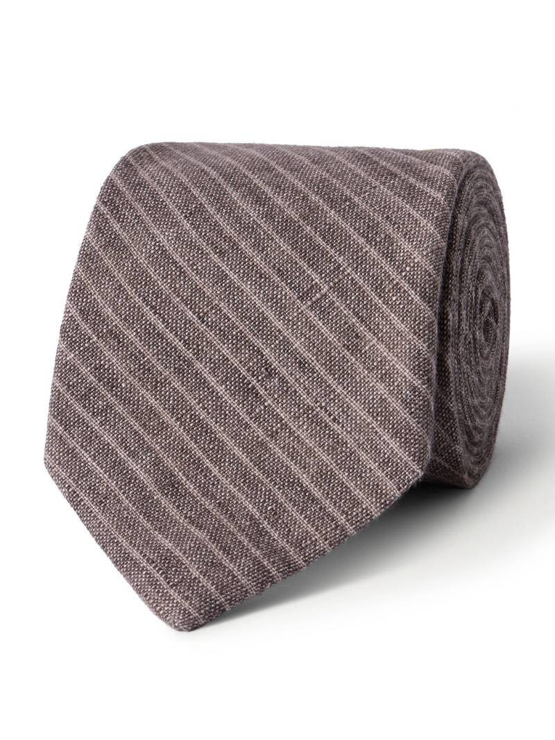 Oliver Spencer - 8cm Wilkins Linen Tie - Men - Gray von Oliver Spencer