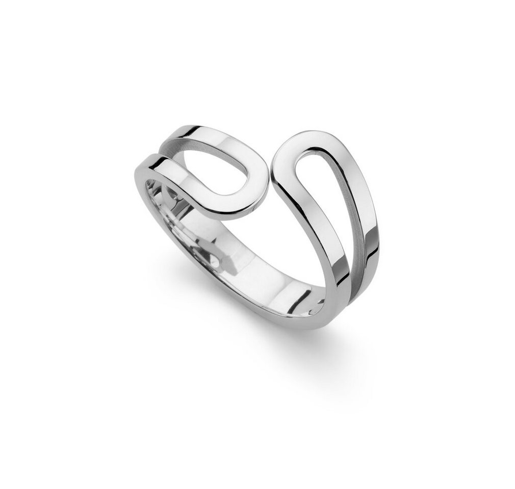 Oliver Weber Fingerring Minimalist steel ring Character 41198 - Circuit: 54 mm von Oliver Weber