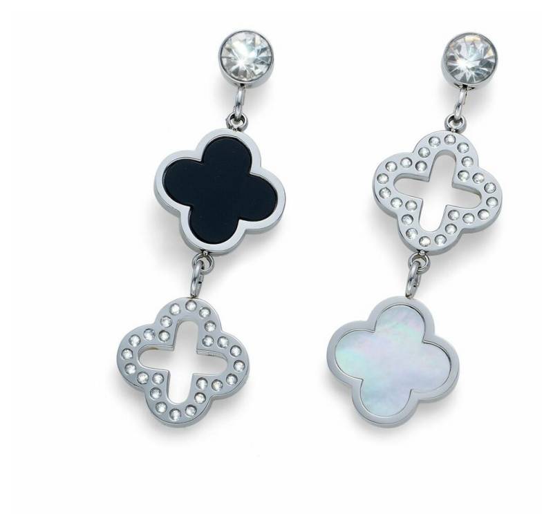 Oliver Weber Ohrring-Set Originelle asymmetrische Ohrringe mit Zirkonia Liberta Freedom 23102 von Oliver Weber