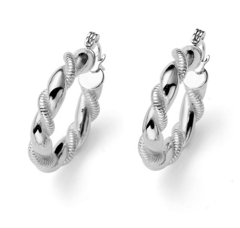 Oliver Weber Ohrring-Set Stilvolle runde Ohrringe Twisty 23035 von Oliver Weber