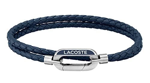 Lacoste Lederarmband für Herren Kollektion STARBOARD Blau - 2040112 Lacoste Lederarmband für Herren Kollektion STARBOARD Blau - 2040112 von Lacoste