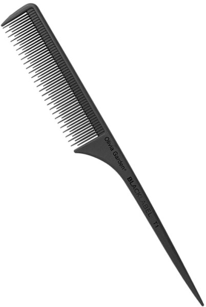 Olivia Garden Black Label Stielkamm von Olivia Garden