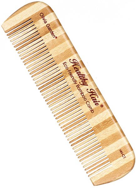 Olivia Garden Healthy Hair Bambus Taschenkamm, HH-C1 (15 cm) von Olivia Garden
