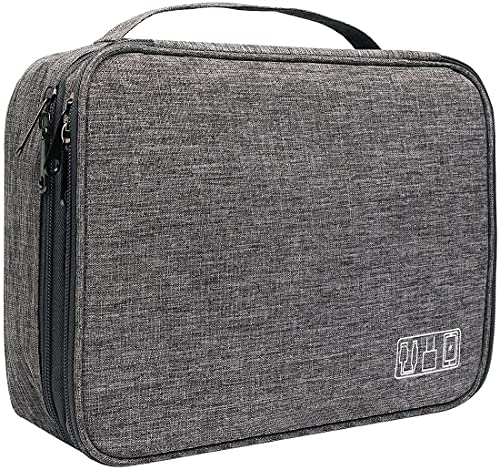 OliviaLiving Elektronik-Organizer, Jelly Comb Elektronisches Zubehör Kabel Organizer Tasche wasserdichte Reise Kabel Aufbewahrungstasche für Ladekabel Power Bank iPad (Grau) OliviaLiving Elektronik-Organizer, Jelly Comb Elektronisches Zubehör Kabel Organizer Tasche wasserdichte Reise Kabel Aufbewahrungstasche für Ladekabel Power Bank iPad (Grau) von OliviaLiving