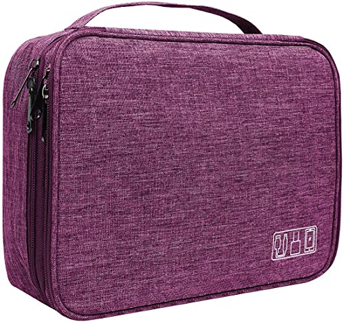 OliviaLiving Elektronik-Organizer, Jelly Comb Elektronisches Zubehör Kabel Organizer Tasche wasserdichte Reise Kabel Aufbewahrungstasche für Ladekabel Power Bank iPad OliviaLiving Elektronik-Organizer, Jelly Comb Elektronisches Zubehör Kabel Organizer Tasche wasserdichte Reise Kabel Aufbewahrungstasche für Ladekabel Power Bank iPad von OliviaLiving