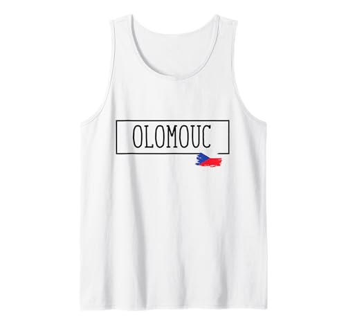 Olomouc Stadt Tschechien Land Familienausflug Männer Frauen Tank Top von Olomouc Czech Republic Vacation Czech Traveling