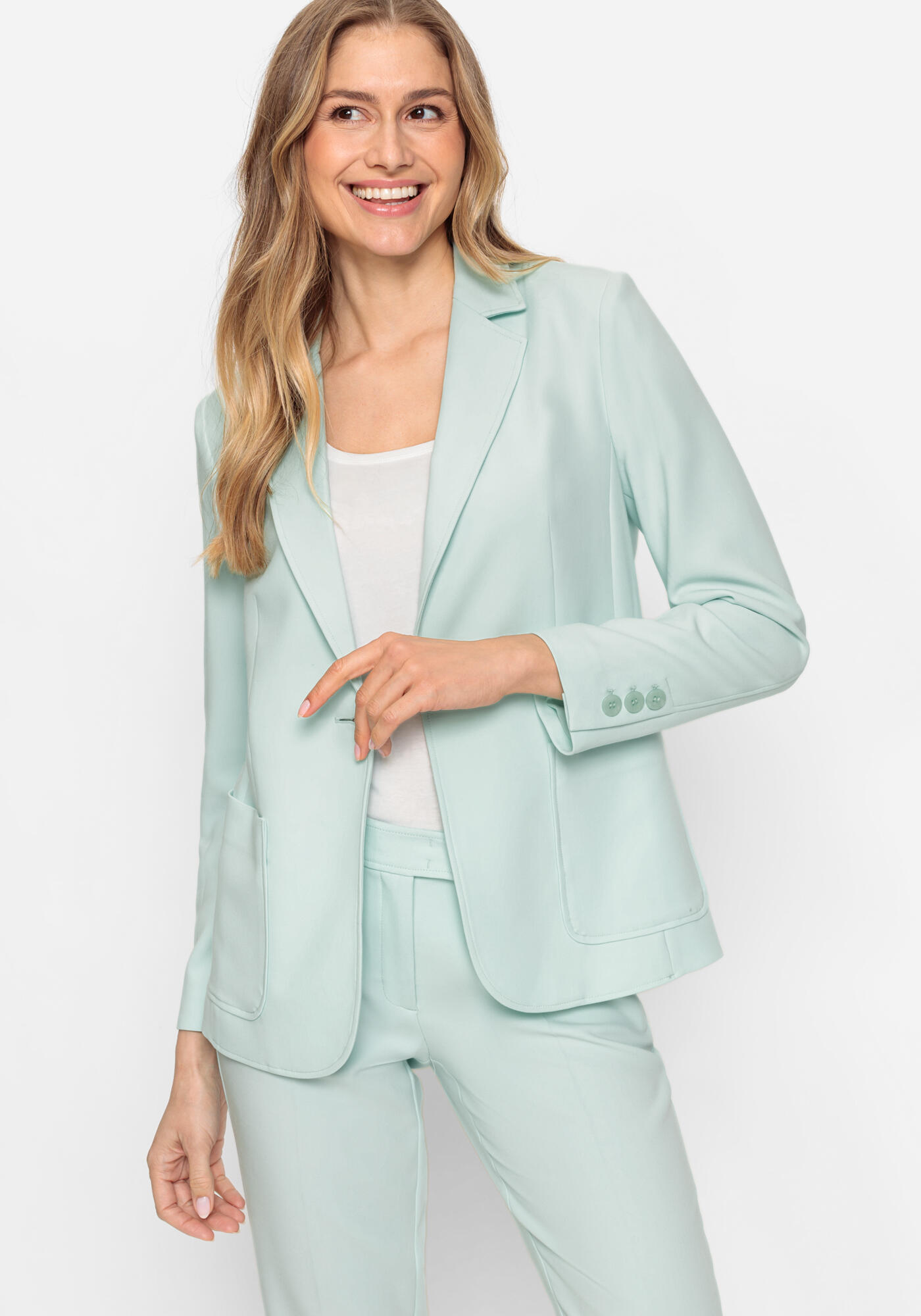 Olsen - Blazer mint blue - Gr. - 38 von Olsen