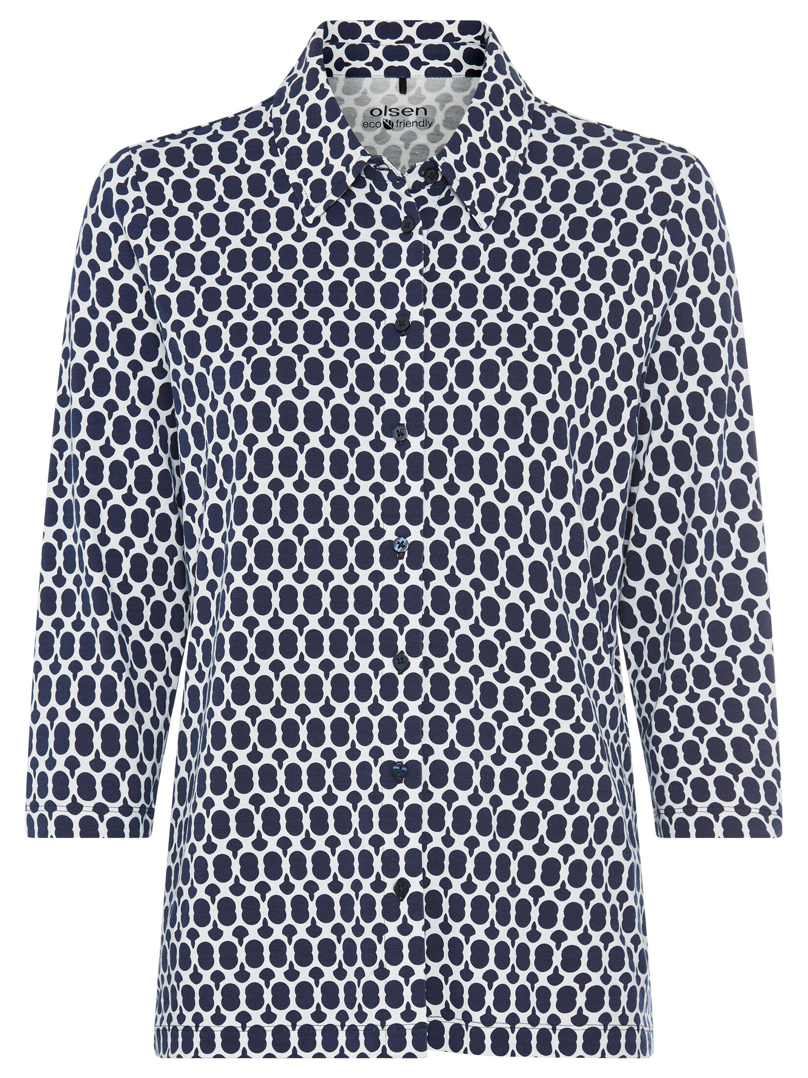 Denim Tom Tailor - Strickpullover mit Rundhalsausschnitt black white mouline - Gr. - XL von Denim Tom Tailor