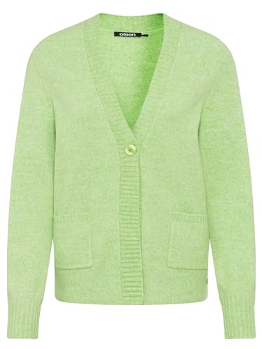 Olsen Cardigan Long Sleeves Kiwi Mel. - 42 von Olsen