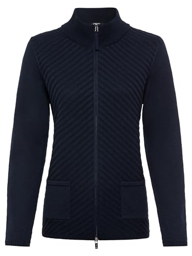 Olsen Cardigan Long Sleeves Power Navy - 46 von Olsen