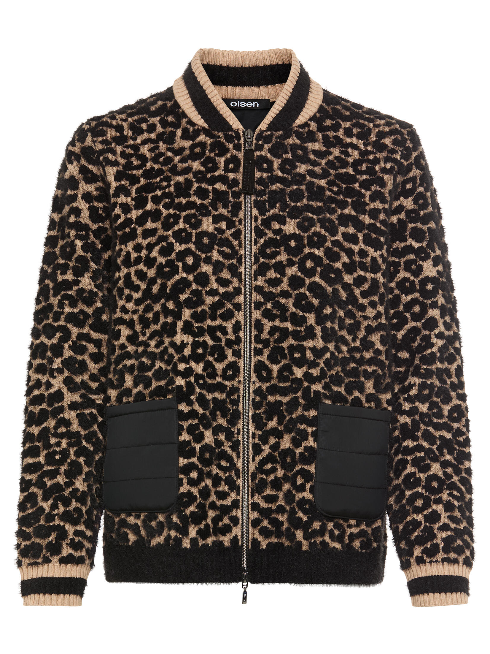 Olsen - Cardigan Long Sleeves black - Gr. - 44 von Olsen