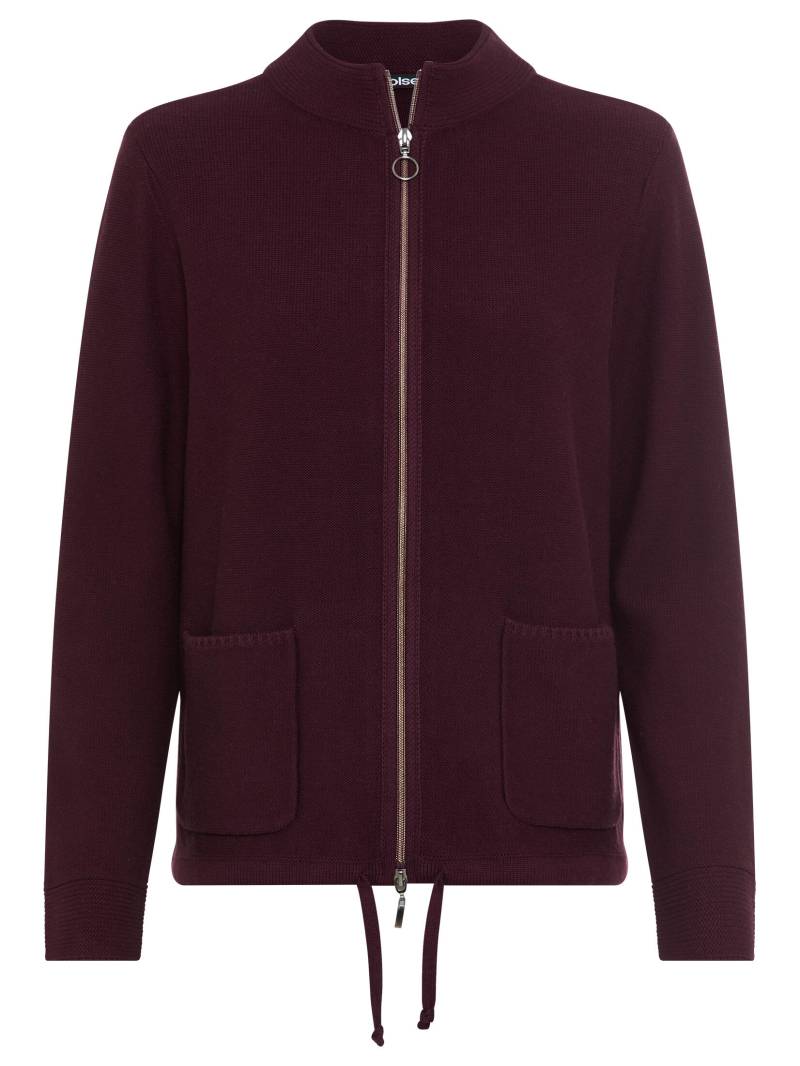 Olsen - Cardigan Long Sleeves dark wine - Gr. - 42 von Olsen