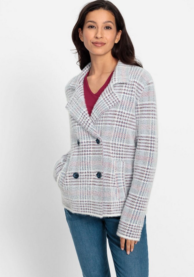 Olsen Cardigan mit Karomuster Olsen Cardigan mit Karomuster von Olsen