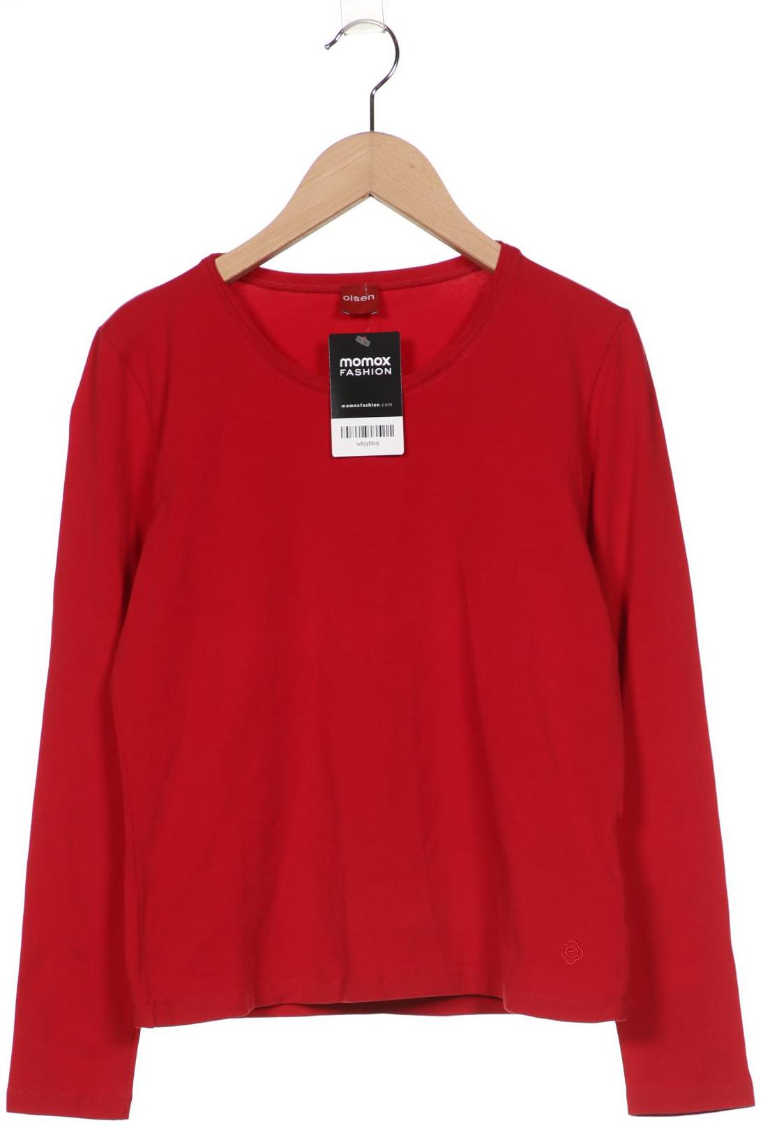 Olsen Damen Langarmshirt, rot von Olsen