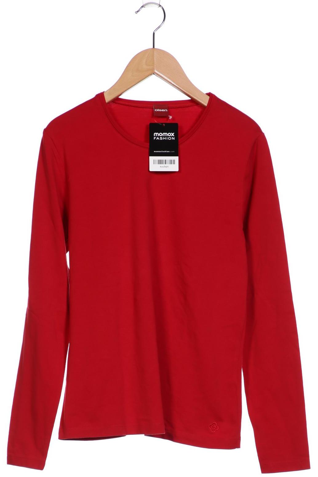 Olsen Damen Langarmshirt, rot von Olsen