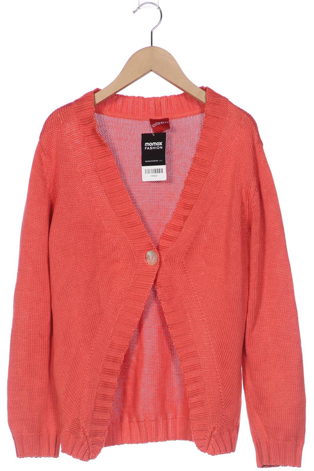 Olsen Damen Strickjacke, orange von Olsen