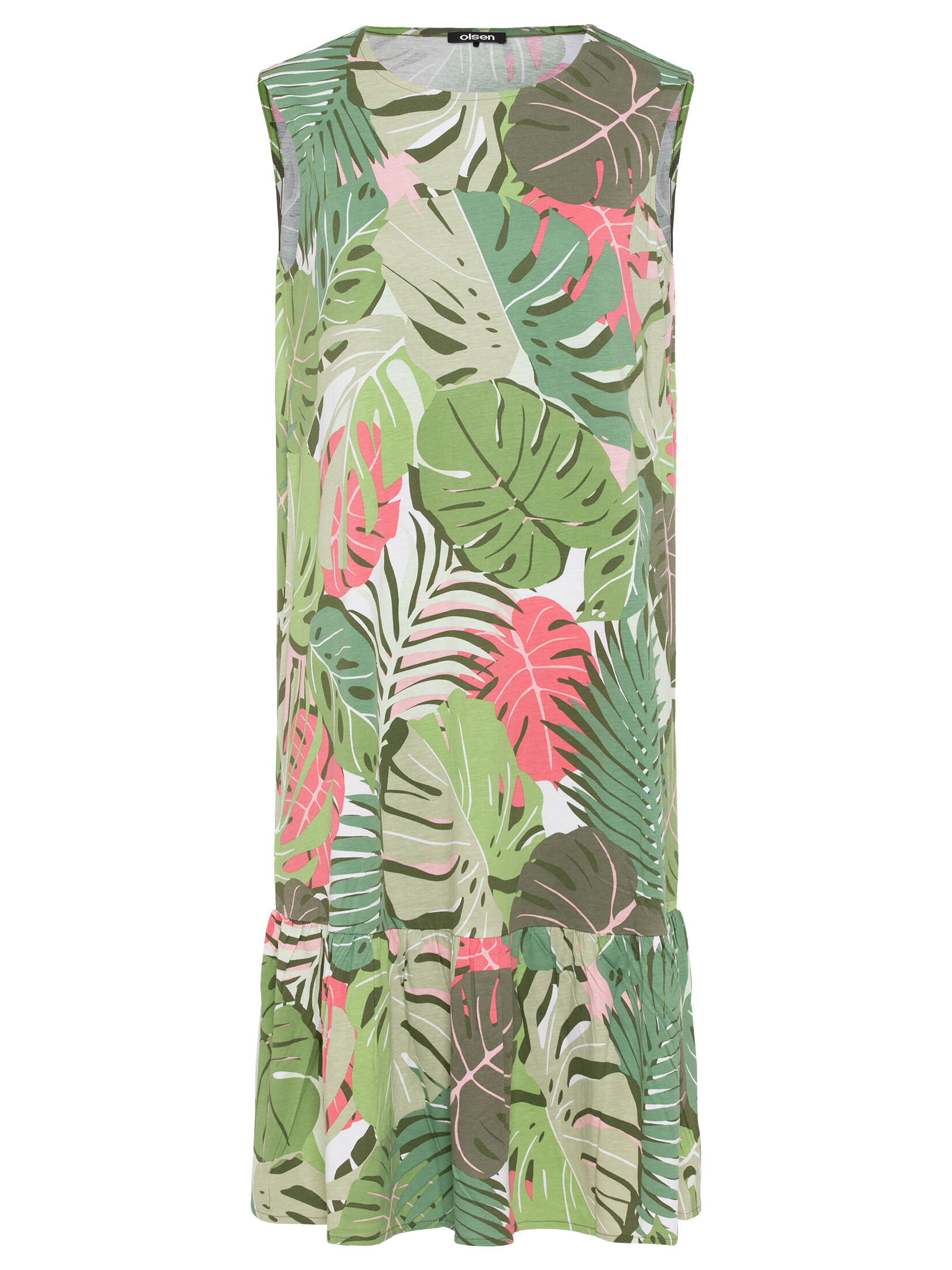 Olsen - Dress Jersey Short (till 105cm) olive - Gr. - 40 von Olsen