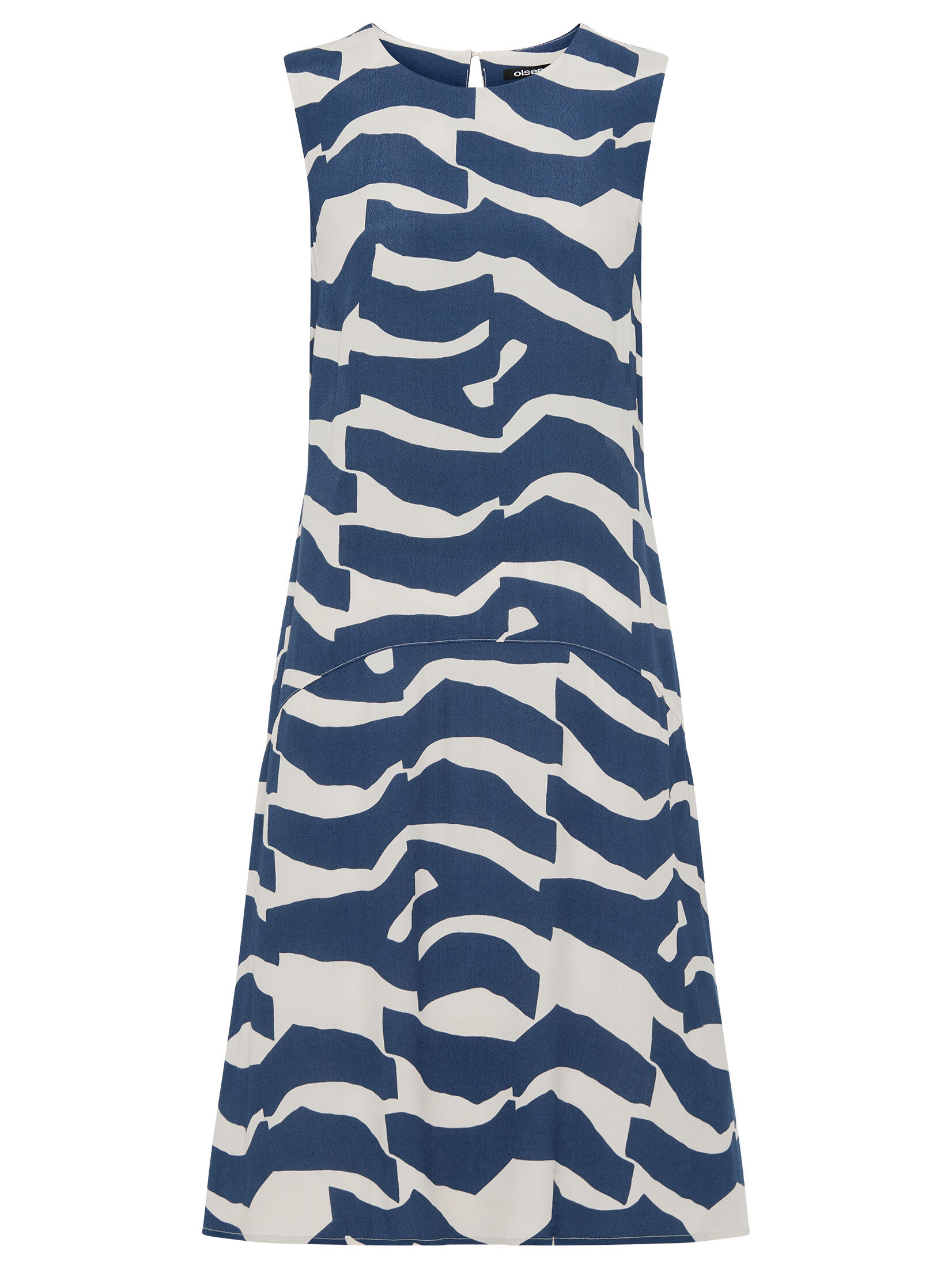 Olsen - Dress Woven Medium (till 115cm) true navy - Gr. - 38 von Olsen