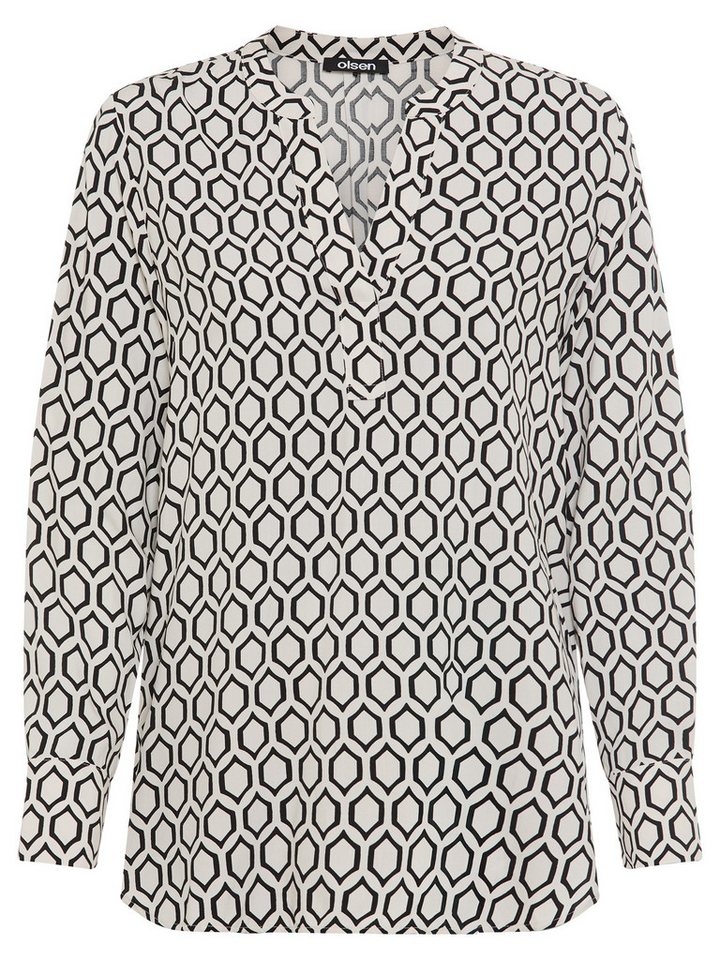 Olsen Klassische Bluse Blouse Woven Long Sleeves von Olsen
