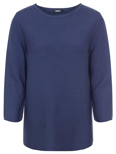 Olsen Pullover mit Langen Ärmeln, Nachtblau, Größe 46, Nachtblau, 42 von Olsen