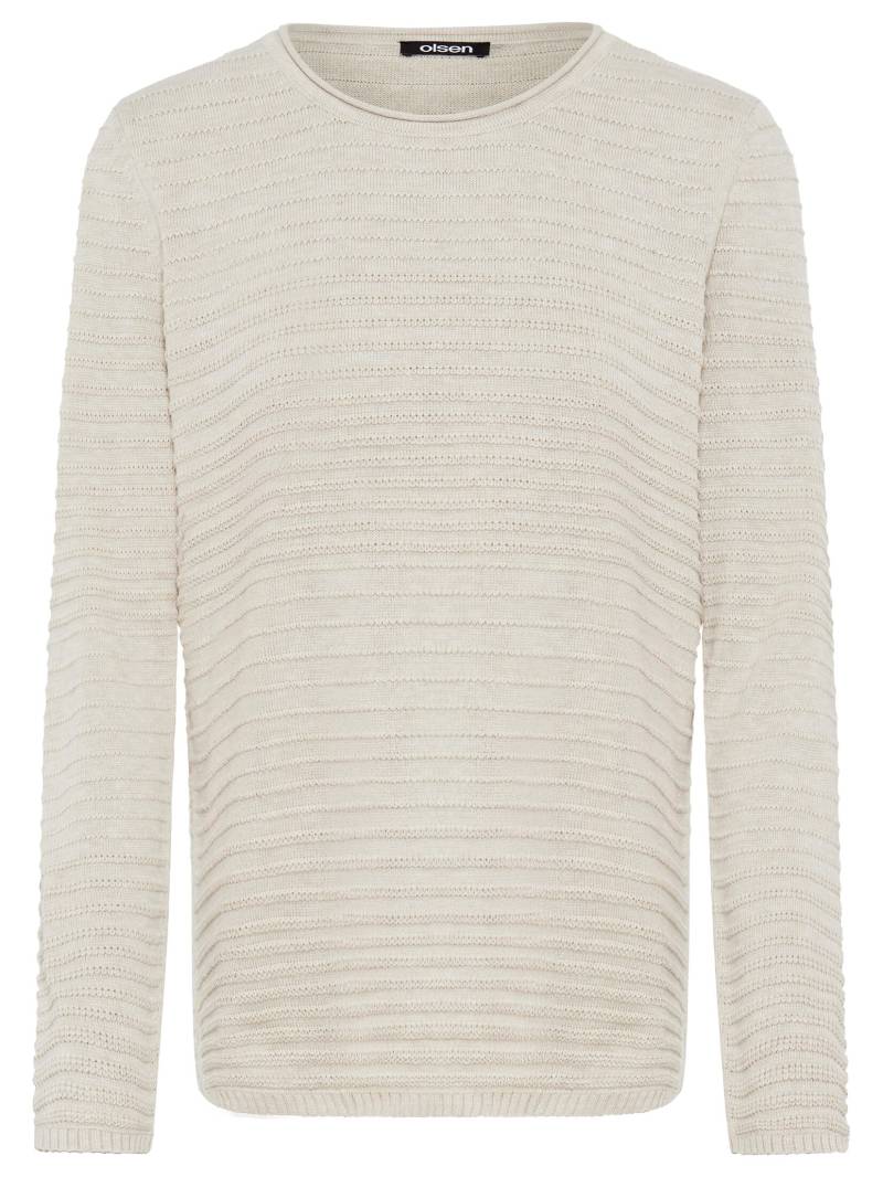 Olsen - Pullover Long Sleeves caffe latte mel. - Gr. - 42 von Olsen