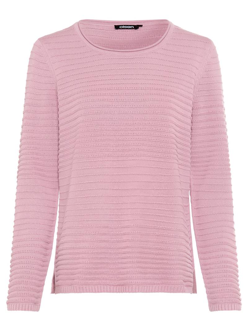Olsen - Pullover Long Sleeves light mauve - Gr. - 40 von Olsen
