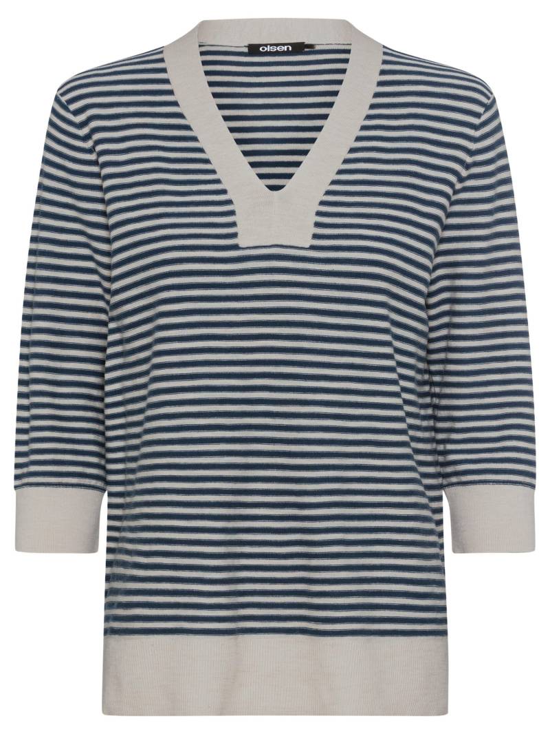 Olsen - Pullover Long Sleeves true navy - Gr. - 38 von Olsen