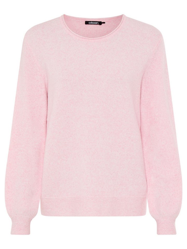 Olsen Rundhalspullover Pullover Long Sleeves von Olsen