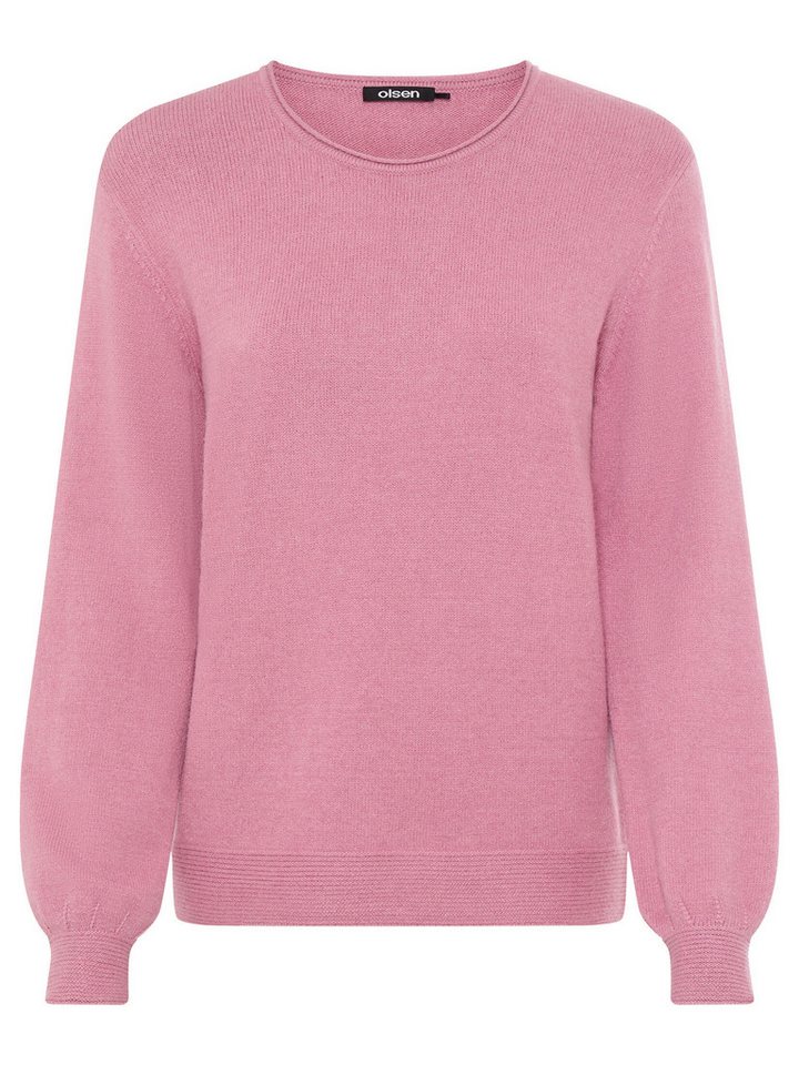 Olsen Rundhalspullover mit Rundhalsausschnitt von Olsen