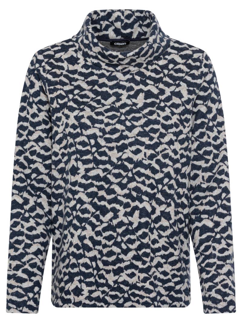 Olsen - Sweatshirt Long Sleeves ink blue - Gr. - 40 von Olsen