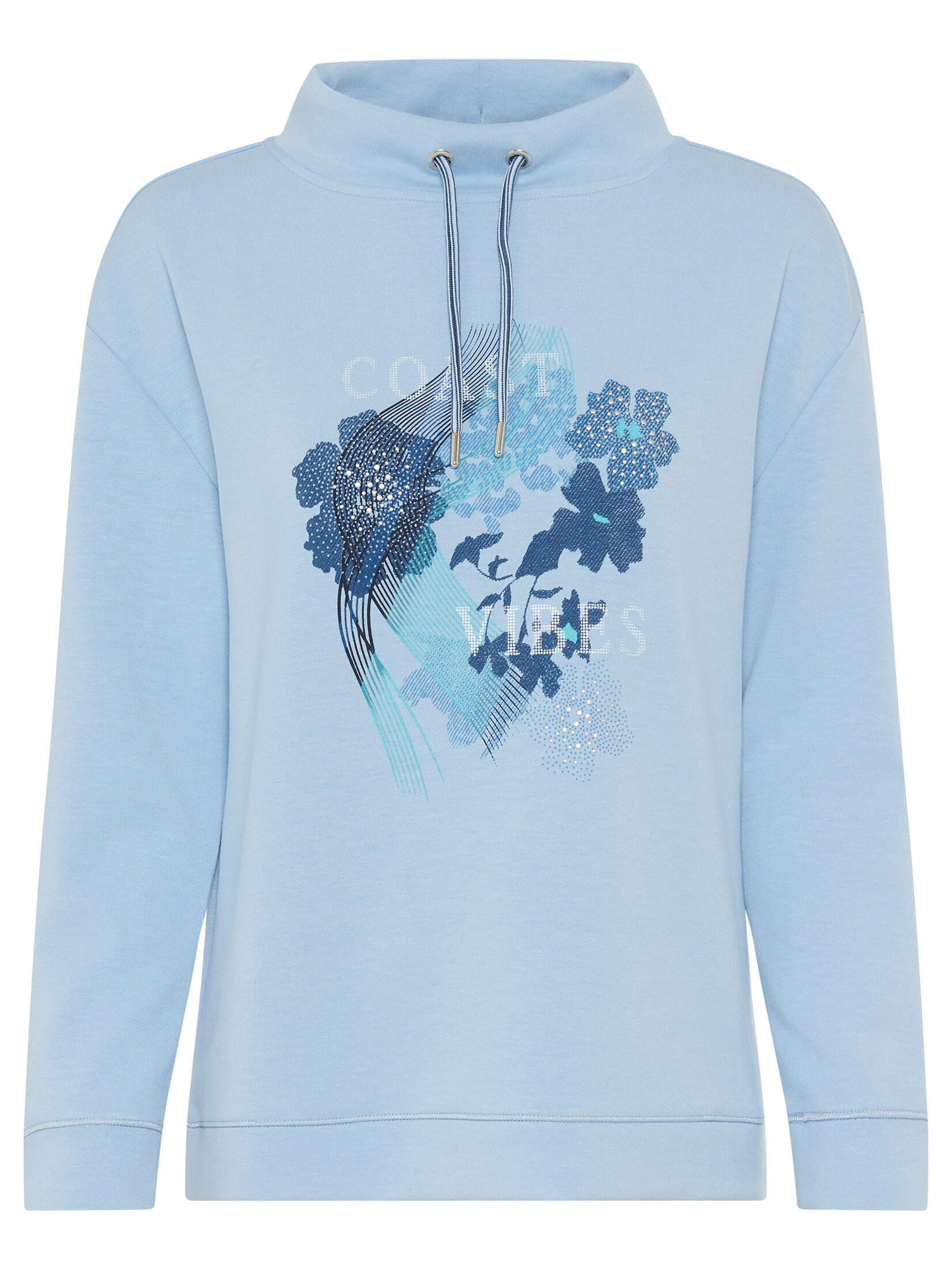 Olsen - Sweatshirt Long Sleeves light blue - Gr. - 48 von Olsen