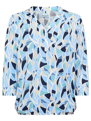 Olsen T-Shirt Long Sleeves Ciel Blue - 38 von Olsen