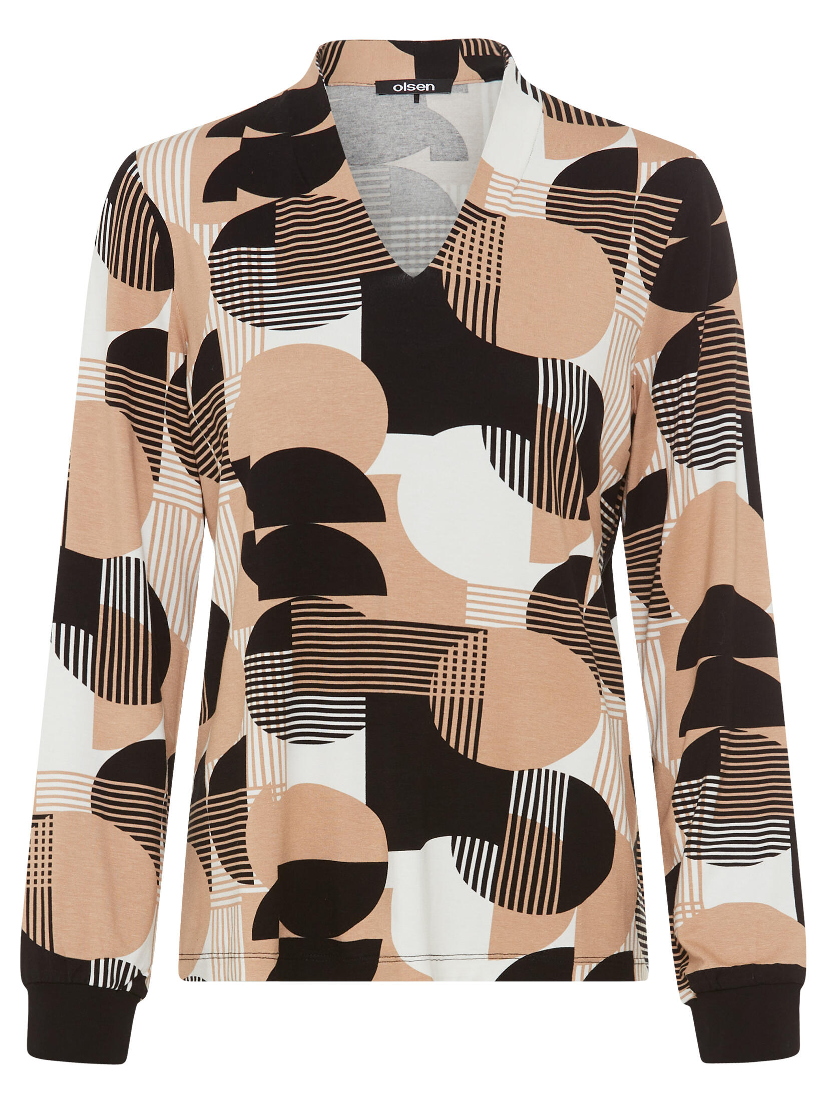 Olsen - T-Shirt Long Sleeves - Gr. - 44 von Olsen