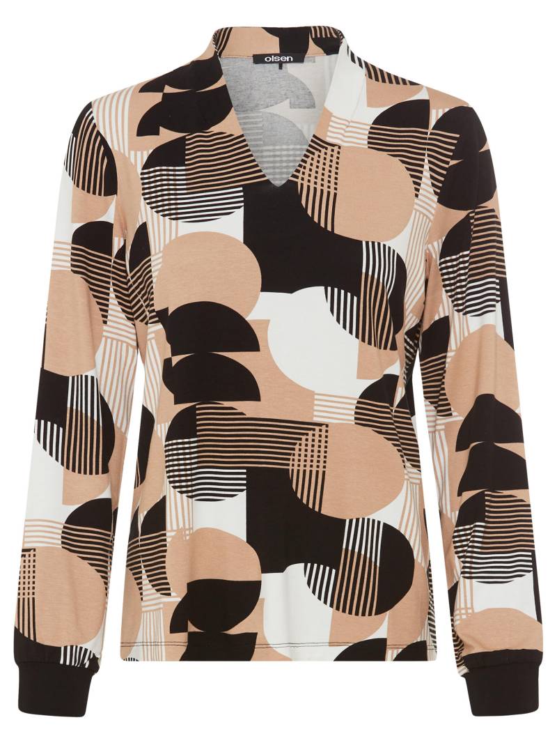 Olsen - T-Shirt Long Sleeves - Gr. - 44 von Olsen