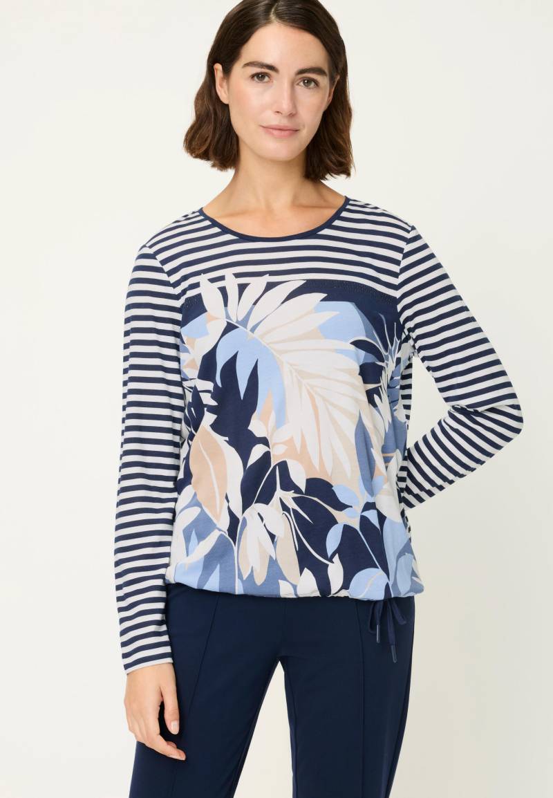 Olsen - T-Shirt Long Sleeves ink blue - Gr. - 40 von Olsen