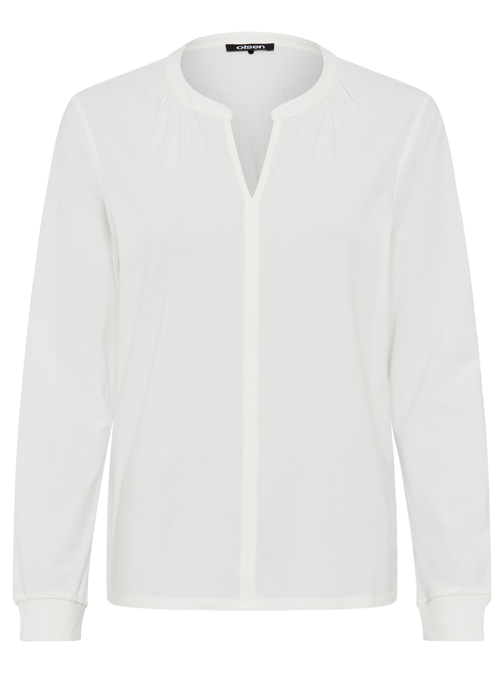 Olsen - T-Shirt Long Sleeves off white - Gr. - 38 von Olsen