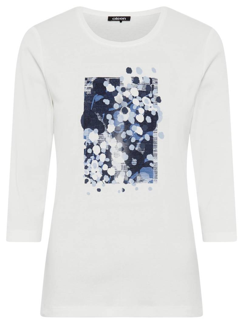 Olsen - T-Shirt Long Sleeves off white - Gr. - 44 von Olsen