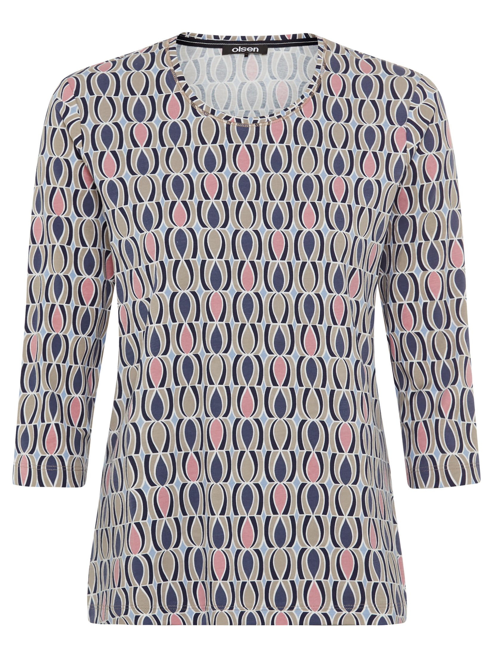 Olsen - T-Shirt Long Sleeves vintage pink - Gr. - 36 von Olsen