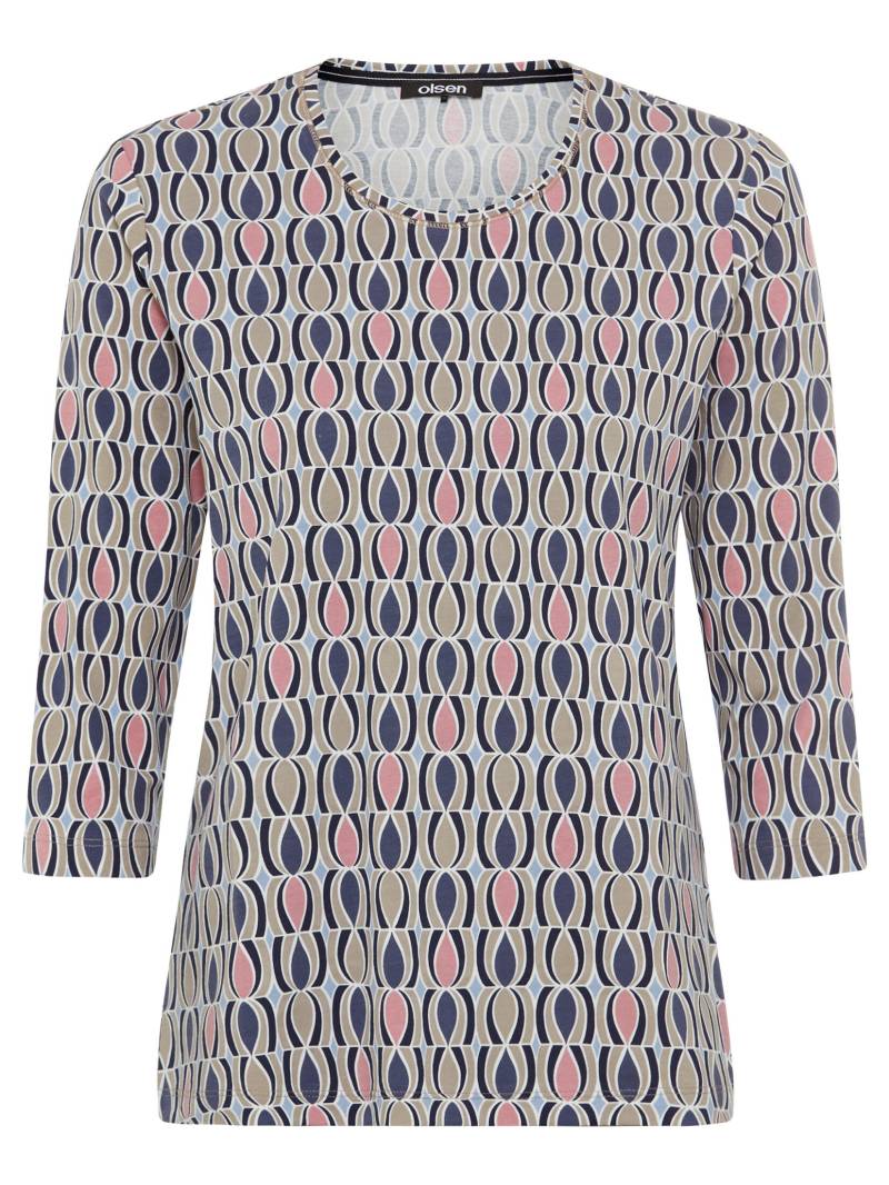 Olsen - T-Shirt Long Sleeves vintage pink - Gr. - 36 von Olsen