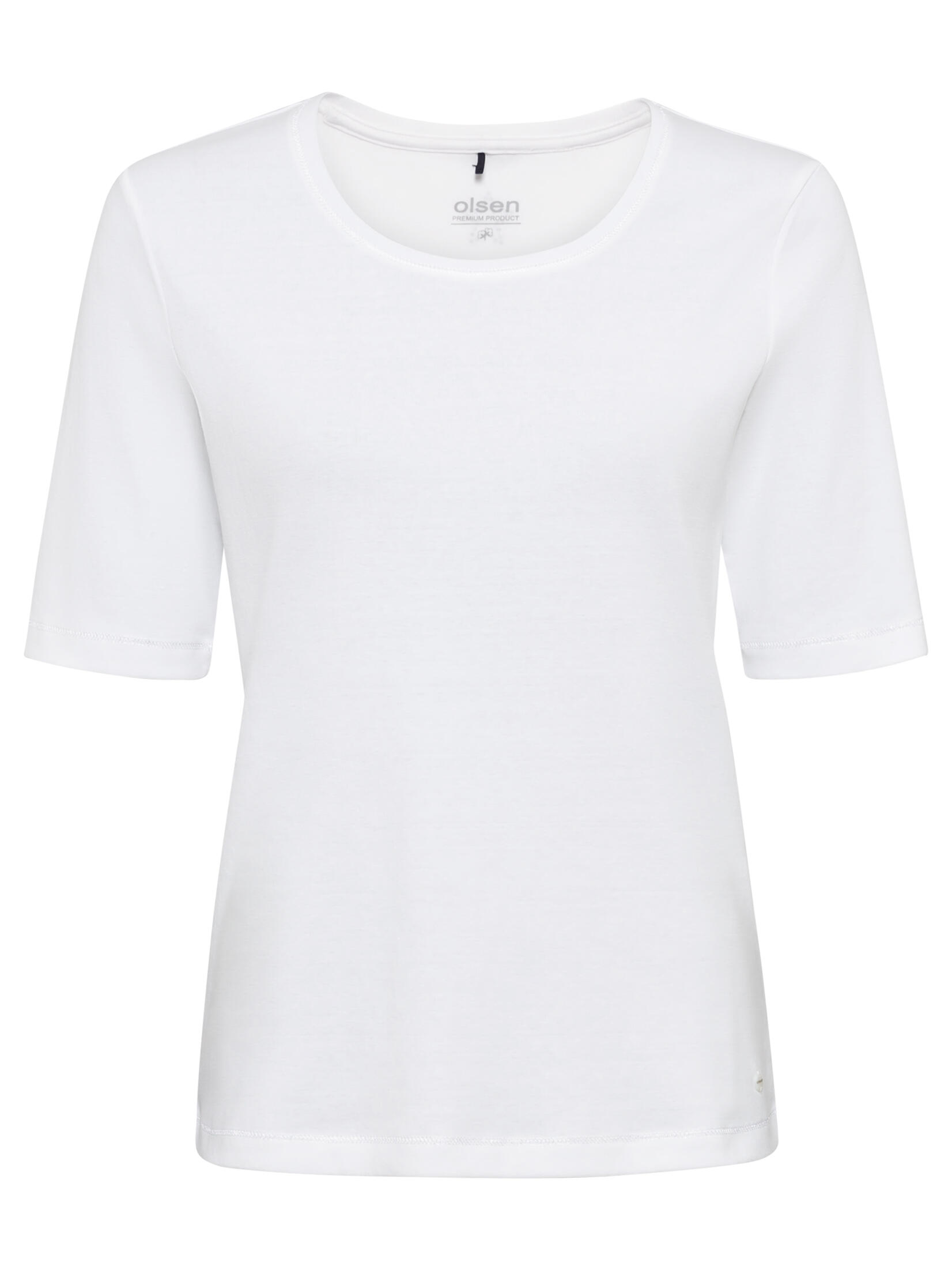 Olsen - T-Shirt Short Sleeves white - Gr. - 44 von Olsen