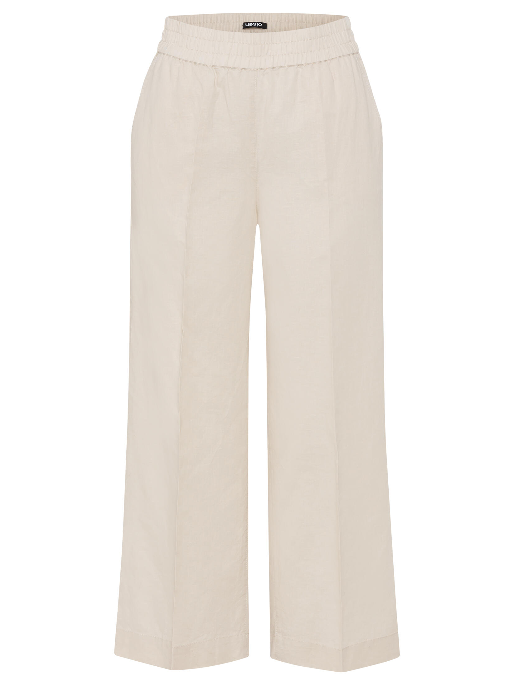 Olsen - Trousers Casual Cropped light stone - Gr. - 36 von Olsen