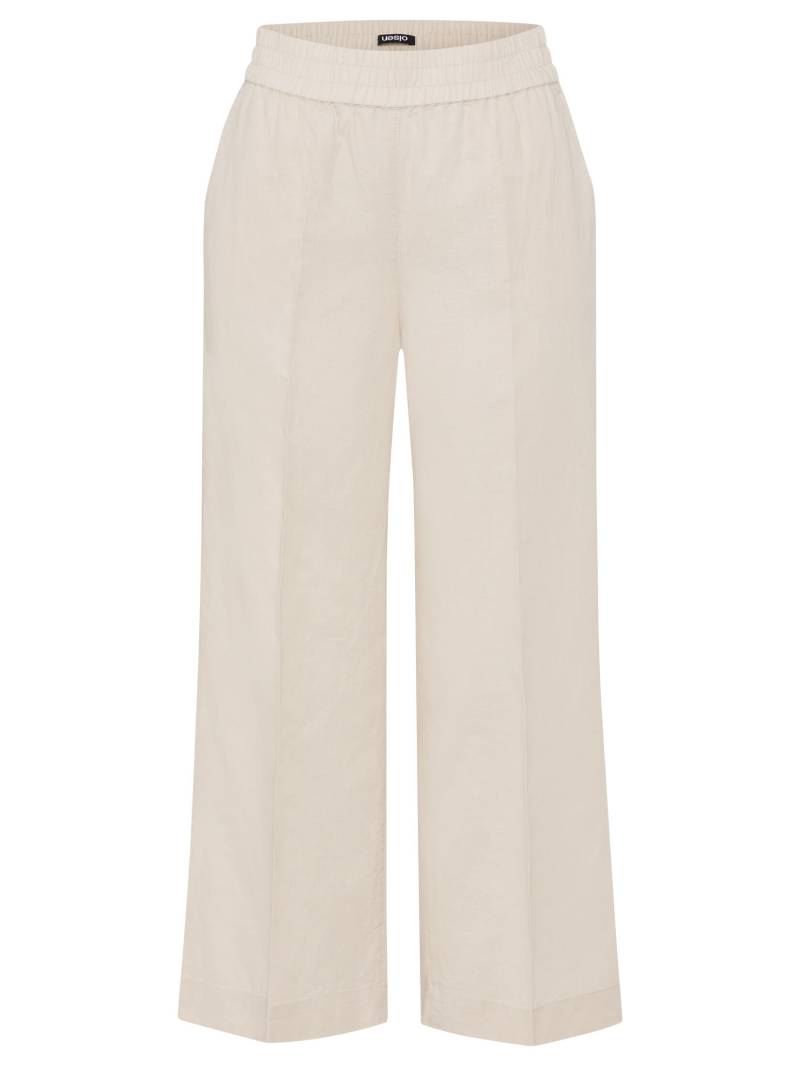 Olsen - Trousers Casual Cropped light stone - Gr. - 36 von Olsen