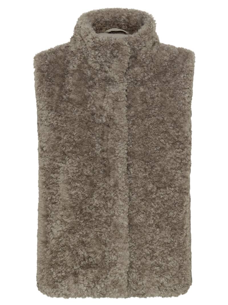 Olsen - Vest Indoor dark taupe - Gr. - 48 von Olsen