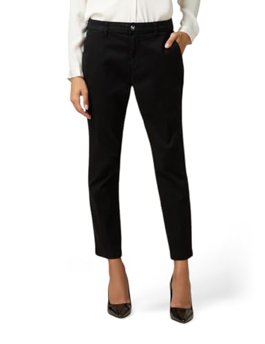 Oltre: Chinohose aus Tencel-Gemisch Schwarz 48 Autum Winter 24 von Oltre