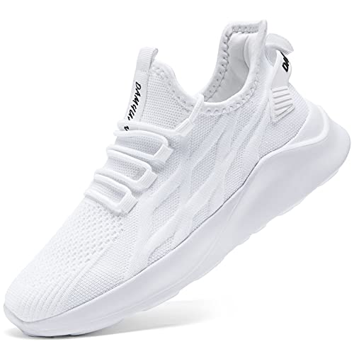 Oltyutc Damen Sneaker Sommerschuhe Sportschuhe Turnschuhe Freizeitschuhe Leichtgewichts Laufschuhe Outdoor Atmungsaktive Schuhe Gym Walkingschuhe Weiss EU 36 von Oltyutc